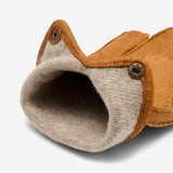 Kathleen (cognac) – Exklusive Damenhandschuhe aus Pekari-Leder mit Kaschmirfutter