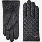 Kira (schwarz) - Schafslederhandschuhe mit Woll-/Kaschmirfutter und Touchscreen-Funktion - Schwartz & von Halen DE - Premium Lederhandschuhe - 2