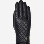 Kira (schwarz) - Schafslederhandschuhe mit Woll-/Kaschmirfutter und Touchscreen-Funktion - Schwartz & von Halen DE - Premium Lederhandschuhe - 1