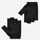 Liam (schwarz) – klassische fingerlose Herren-Autohandschuhe aus Lammleder
