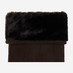 Matthew (braun) - Wildlederhandschuhe aus Ziegenleder mit luxuriösem Shearling-Futter - Schwartz & von Halen DE - Premium Lederhandschuhe - 3