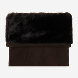 Matthew (braun) - Wildlederhandschuhe aus Ziegenleder mit luxuriösem Shearling-Futter - Schwartz & von Halen DE - Premium Lederhandschuhe - 3