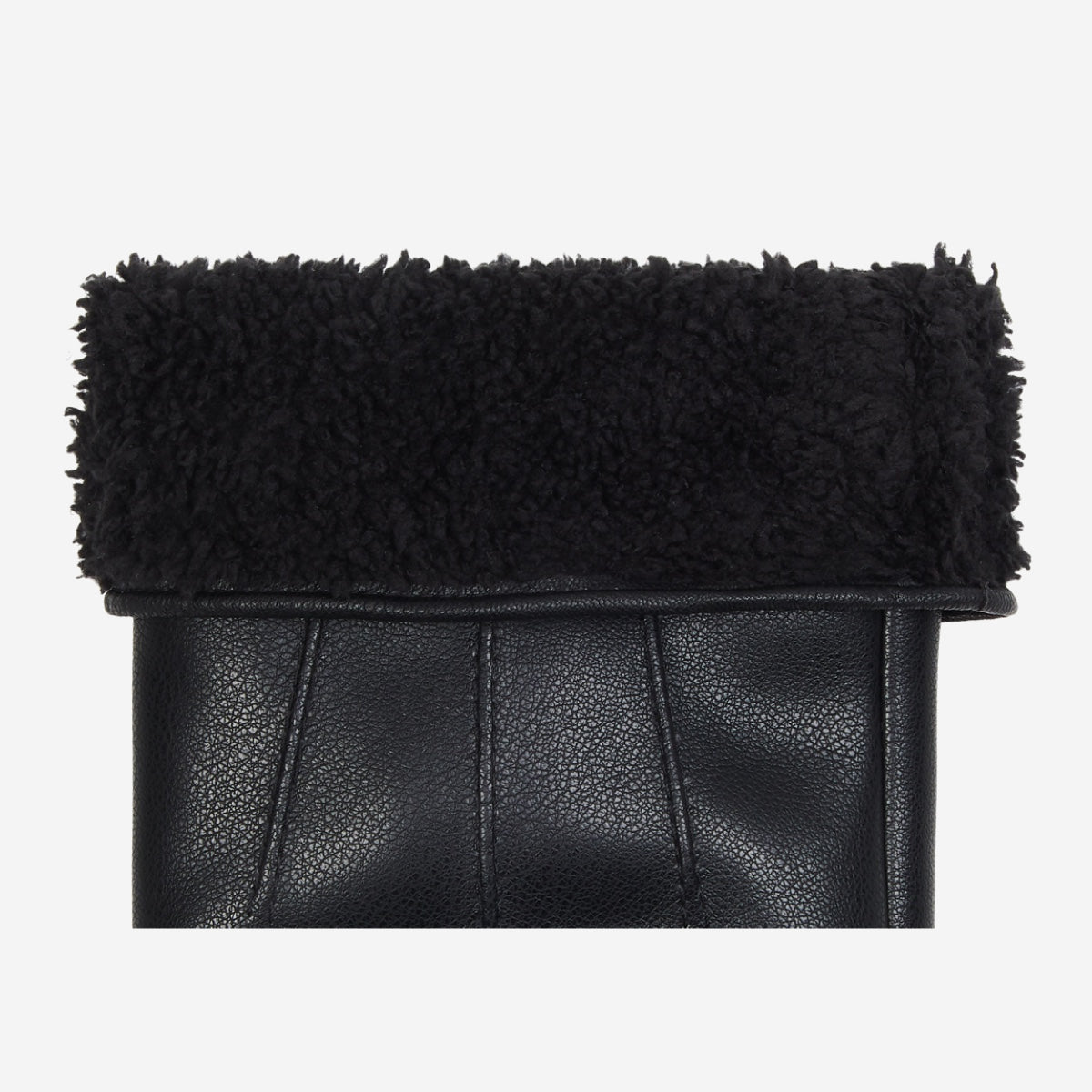 Musk - Handschuhe mit Fleece-Innenfutter & Touchscreen-Funktion  - Schwartz & von Halen DE - Premium Lederhandschuhe - 3