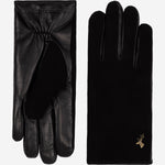 Nora - Schafslederhandschuhe mit Kunstpelzfutter & Touchscreen-Funktion - Schwartz & von Halen DE - 2