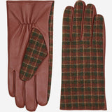 Rosie (grün) - Lammfellhandschuhe mit Fleecefutter & Touchscreen-Funktion  - Schwartz & von Halen DE - Premium Lederhandschuhe - 2