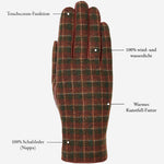 Rosie (grün) - Lammfellhandschuhe mit Fleecefutter & Touchscreen-Funktion  - Schwartz & von Halen DE - Premium Lederhandschuhe - 10