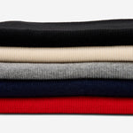 Charlie (rot) – Premium-Schal aus weicher Merinowolle (Unisex) - Schwartz & von Halen DE - 10