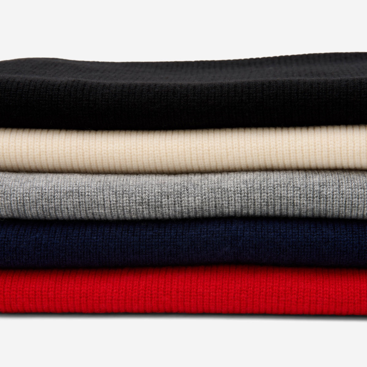 Charlie (red) - premium scarf made of soft Merino wool (unisex) - Schwartz & von Halen - US - 10