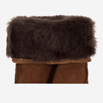 Clooney (braun) - Wildlederhandschuhe mit luxuriösem Schaffellfutter- Schwartz & von Halen DE - Premium Lederhandschuhe - 3