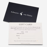 Schwartz & von Halen Geschenkkarte – 70 €