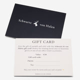 Schwartz & von Halen Geschenkkarte – 50 €