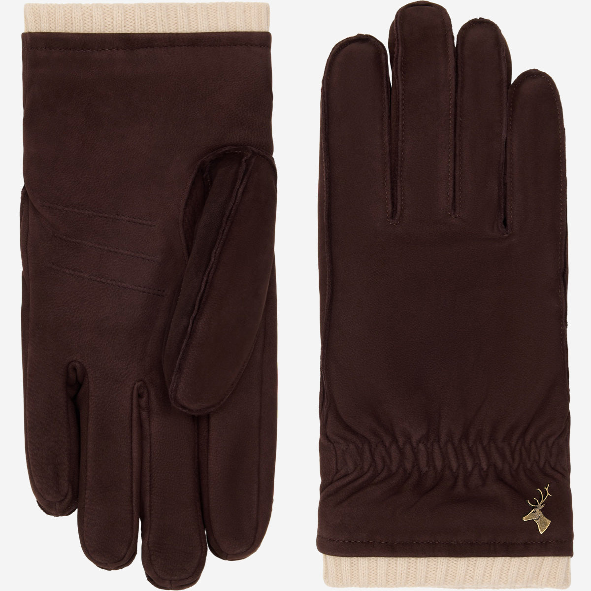 nubukleder handschuhe Lederhandschuhe Herren - Nubukleder