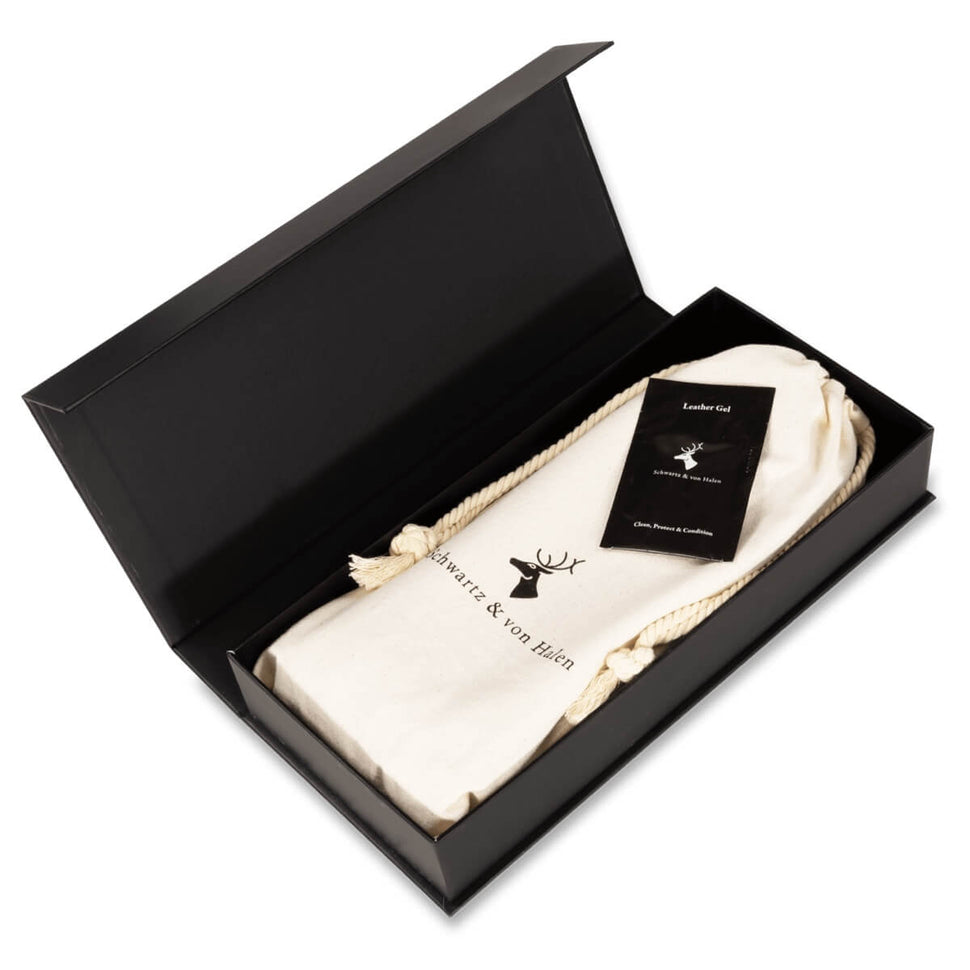 Lederhandschuhe Damen Cognac - Kaschmir Gefüttert - Touchscreen - Premium Lederhandschuhe – Entworfen in Amsterdam – Schwartz & von Halen® - Geschenkbox