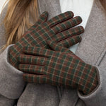 Rosie (grün) - Lammfellhandschuhe mit Fleecefutter & Touchscreen-Funktion  - Schwartz & von Halen DE - Premium Lederhandschuhe - 7