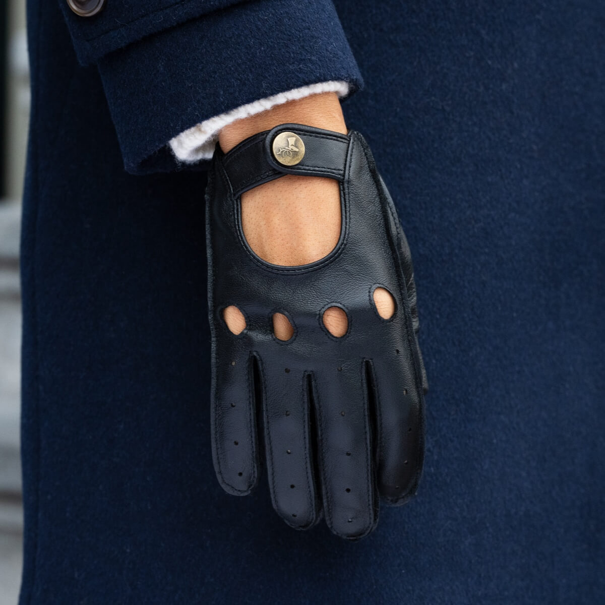 autofahrer handschuhe damen Autohandschuhe Damen Leder - Schwarz