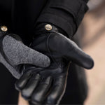 Brody - Lammfellhandschuhe mit Fleecefutter & Touchscreen-Funktion - Schwartz & von Halen DE - Premium Lederhandschuhe - 7