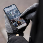 Brody - Lammfellhandschuhe mit Fleecefutter & Touchscreen-Funktion - Schwartz & von Halen DE - Premium Lederhandschuhe - 5