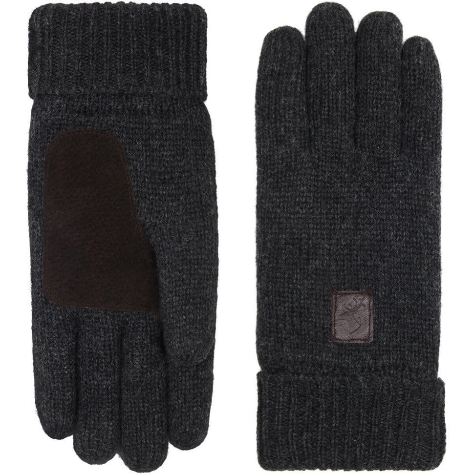 Handschuhe aus Wolle Shetland Schwartz - Halen® von – & Warm Anthrazit Gefüttert 