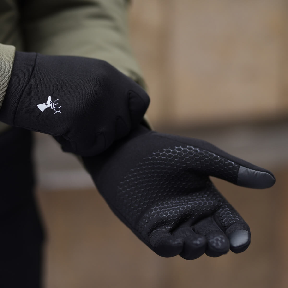 handschuhe spider Schwarze Touchscreen Handschuhe - Activity-Handschuhe